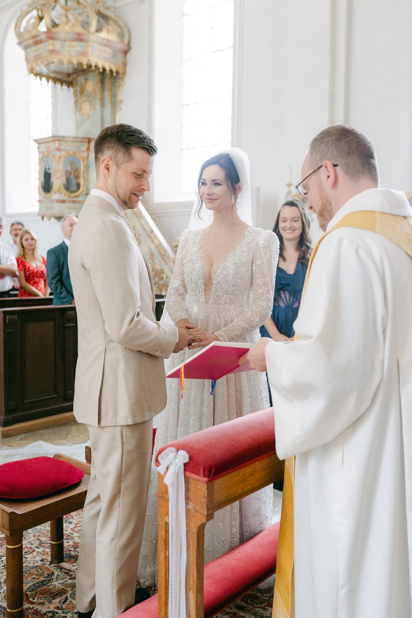Kirchliche Hochzeit Ja-Wort