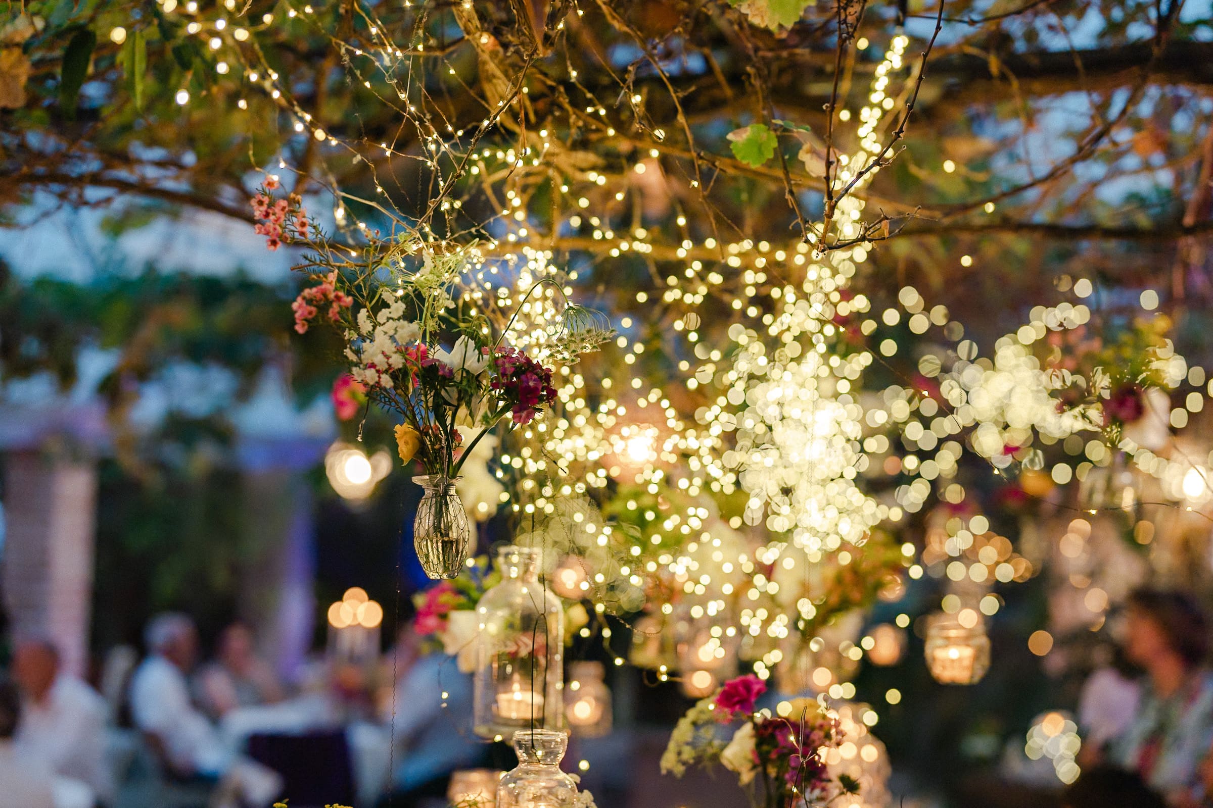 Lichterkette Hochzeit
