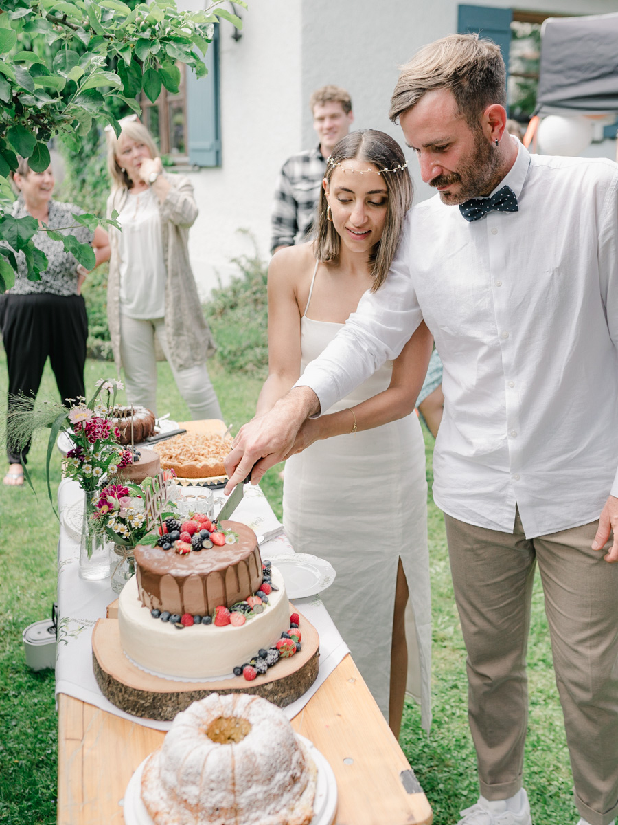 Gartenhochzeit Feier Sommer