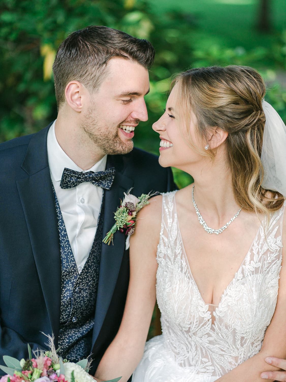 Brautstrauß Blumen Hochzeit elegant