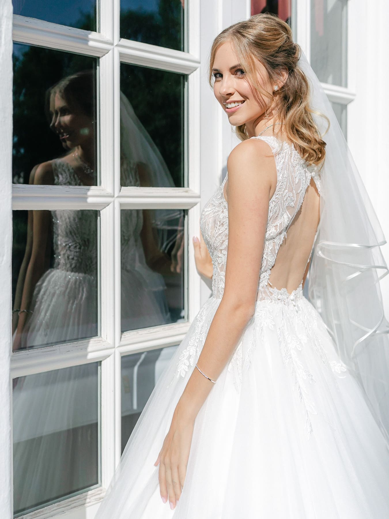natürlich elegante Hochzeitsfotos