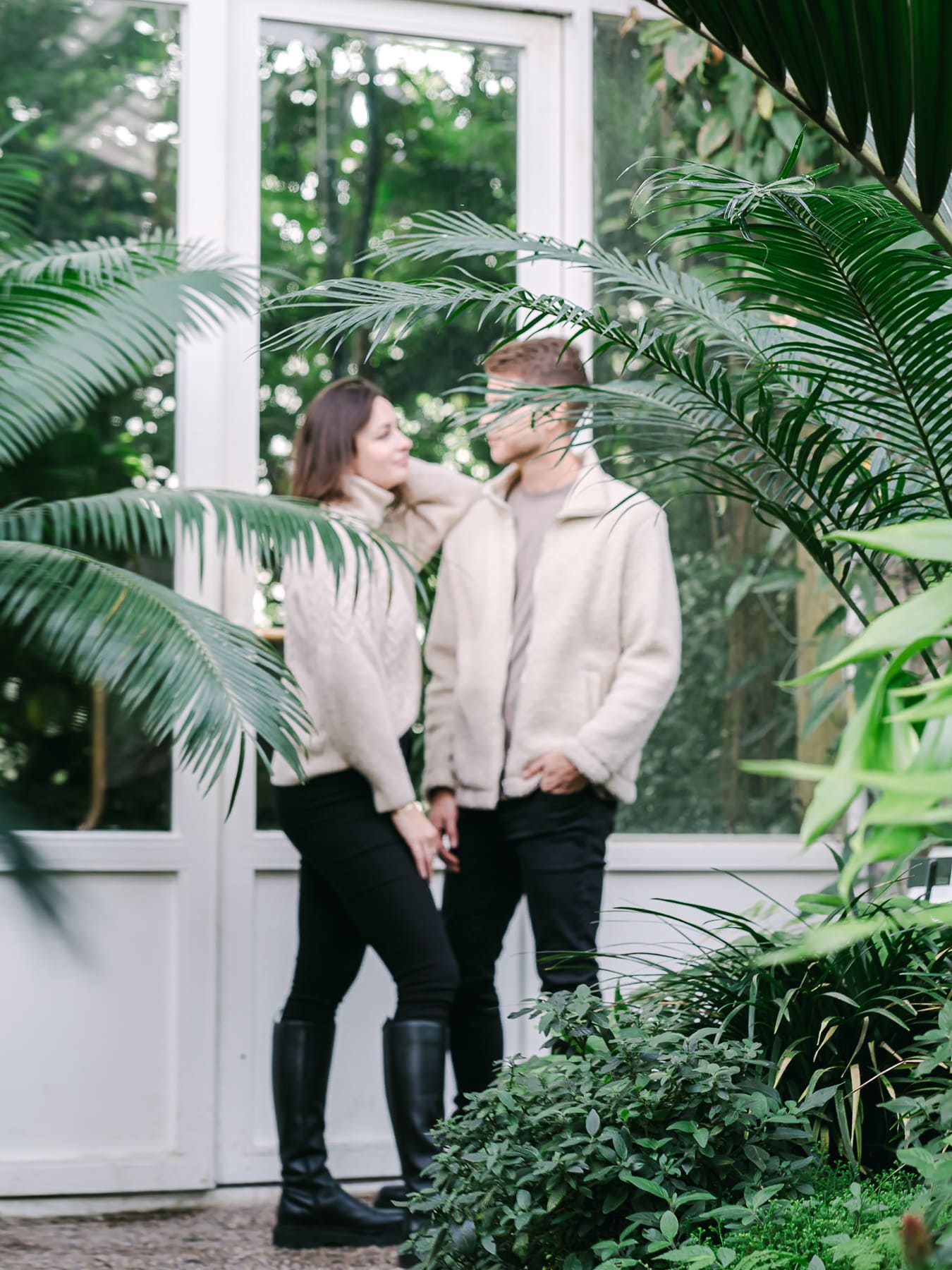 Fotoshooting im Botanischen Garten